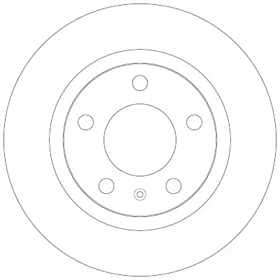 Directo De Fábrica Juego de 2 discos de freno TRW DF6339